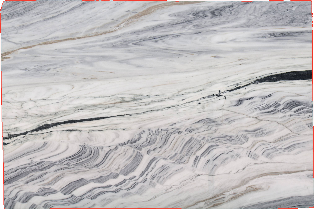 Lasa !ndividual Marble Slabs Manufacturer Strong Veining